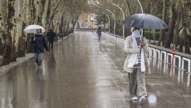 بارش‌ها برای زمستان