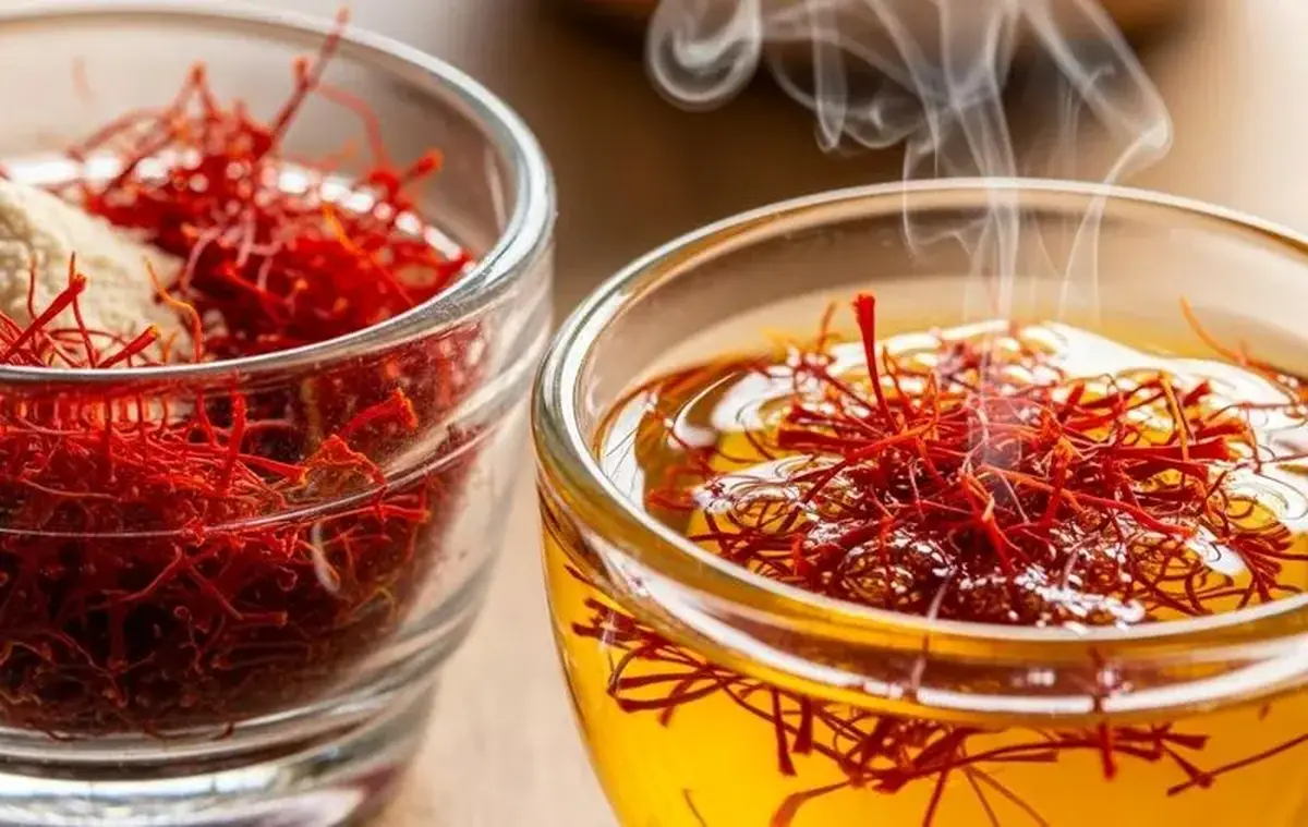 برداشت زعفران