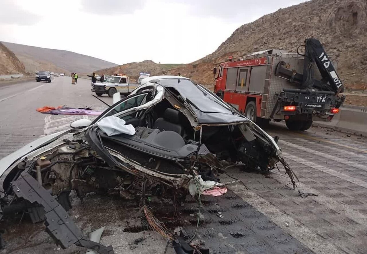 تلفات تصادفات