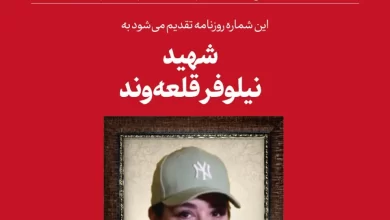 انتقاد تندروها از تصویر شهید نیلوفر قلعه‌وند در سایت دفتر رهبری