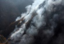 جزییات عملیات اطفای حریق در جنگل‌های الیت هیرکانی