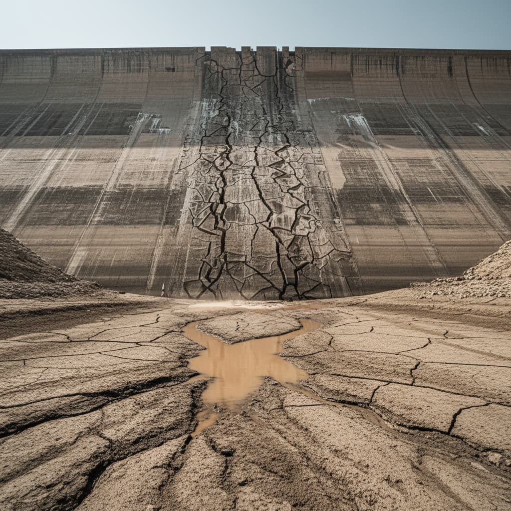 سد کرج به حجم مرده رسید / ذخیره سد در آبان به زیر ۸ درصد رسید