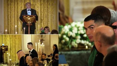 رونالدو مهمان ویژه دونالد ترامپ در کاخ سفید شد