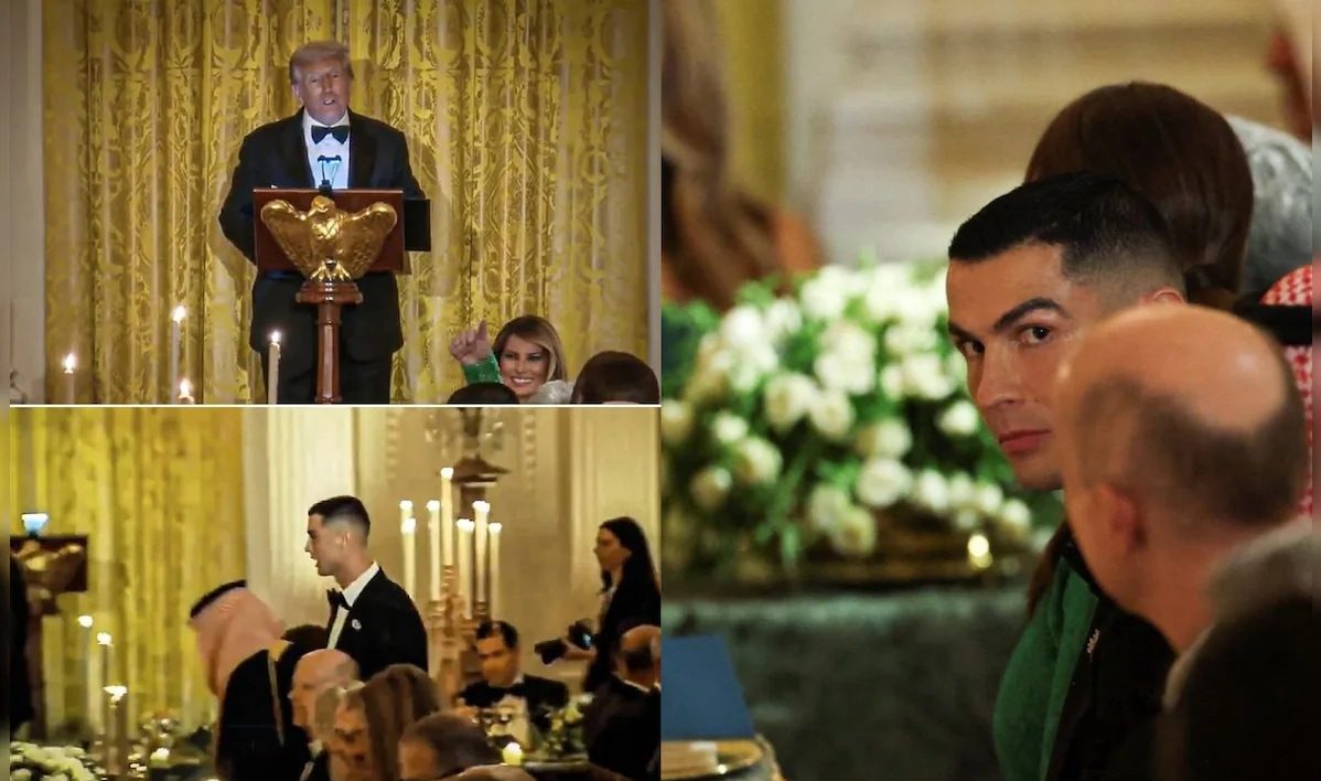 رونالدو مهمان ویژه دونالد ترامپ در کاخ سفید شد