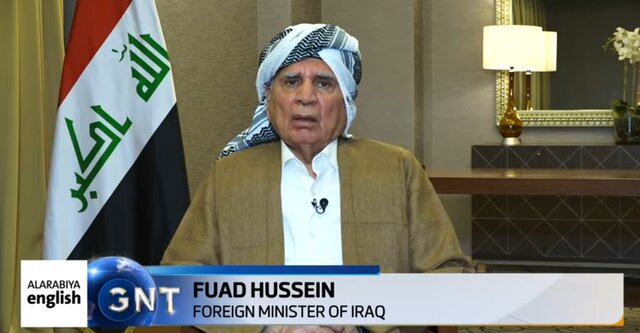 وزیر خارجه عراق: ما میخواهیم روابط خوبی با ایران و آمریکا داشته باشیم