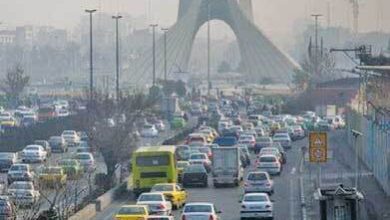 هشدار آلودگی هوا در تهران؛ کاهش کیفیت هوا در مرکز و جنوب پایتخت