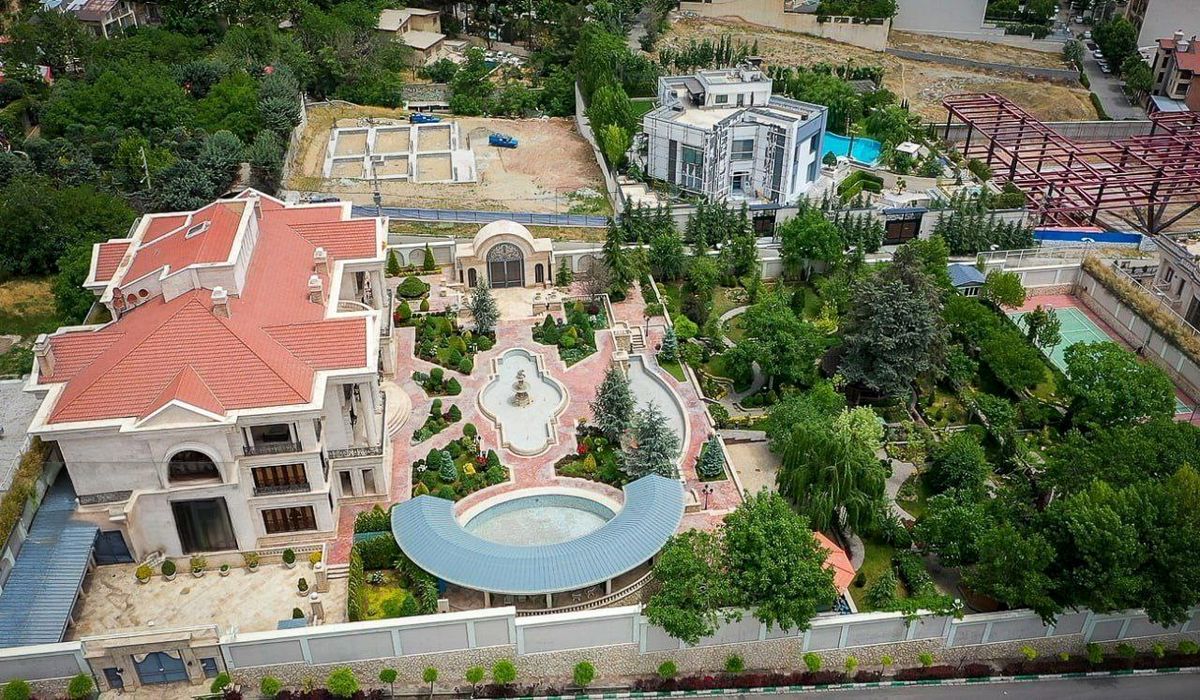 ویلای ۸ هزار متری متهم پرونده چای دبش به بانک ملت تحویل شد