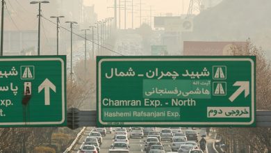 کیفیت هوا تهران