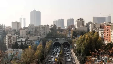 کیفیت هوای تهران در وضعیت ناسالم قرار گرفت