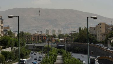 کیفیت هوای تهران: پس از باران در مرز آلودگی
