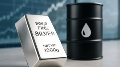 اونس نقره رسماً از یک بشکه نفت گران_تر شد