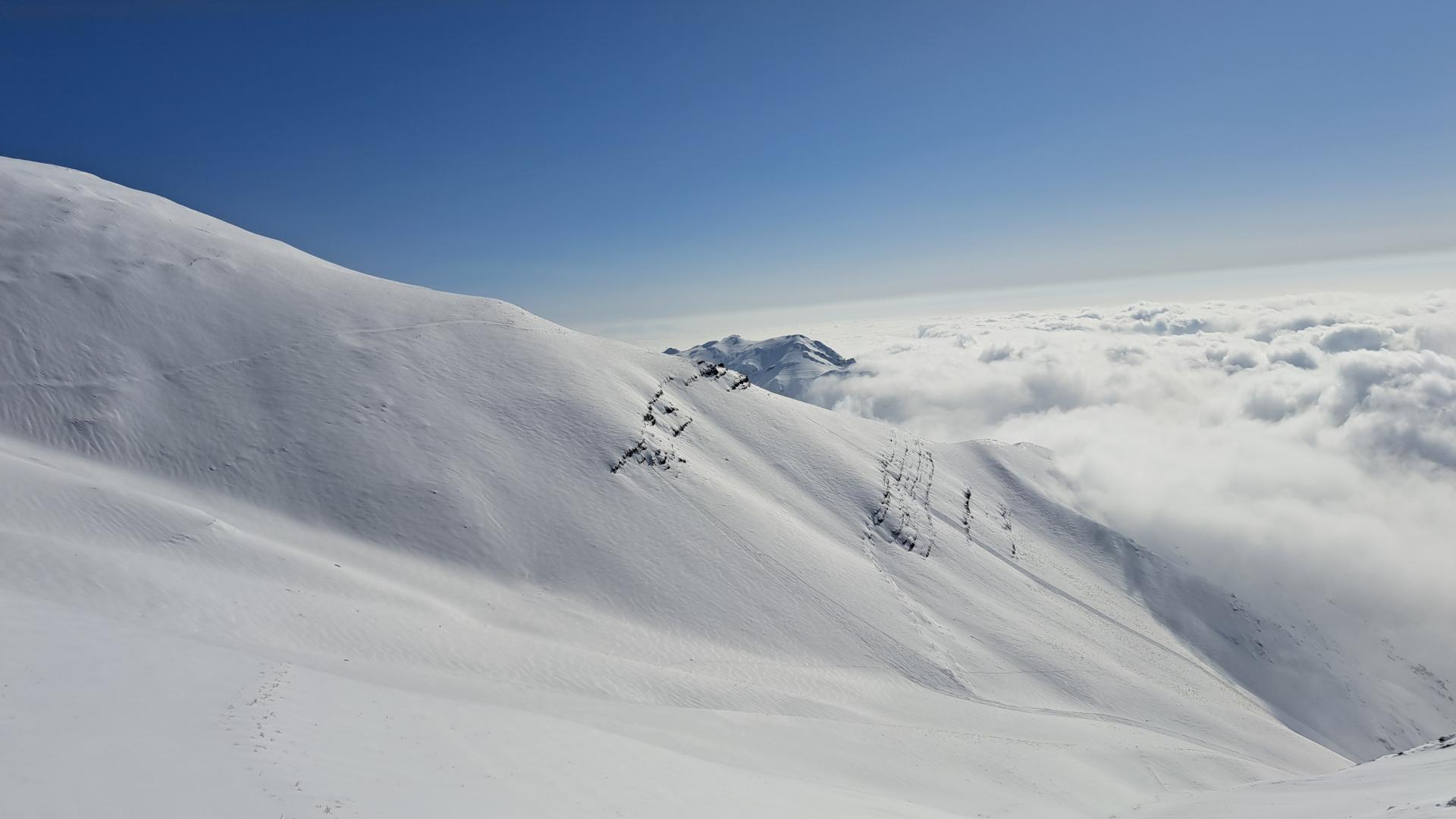 برف در توچال