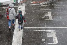 نقشه بارش هفتگی: از کردستان تا هرمزگان در کمربند باران و برف