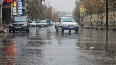 بارش در برخی مناطق