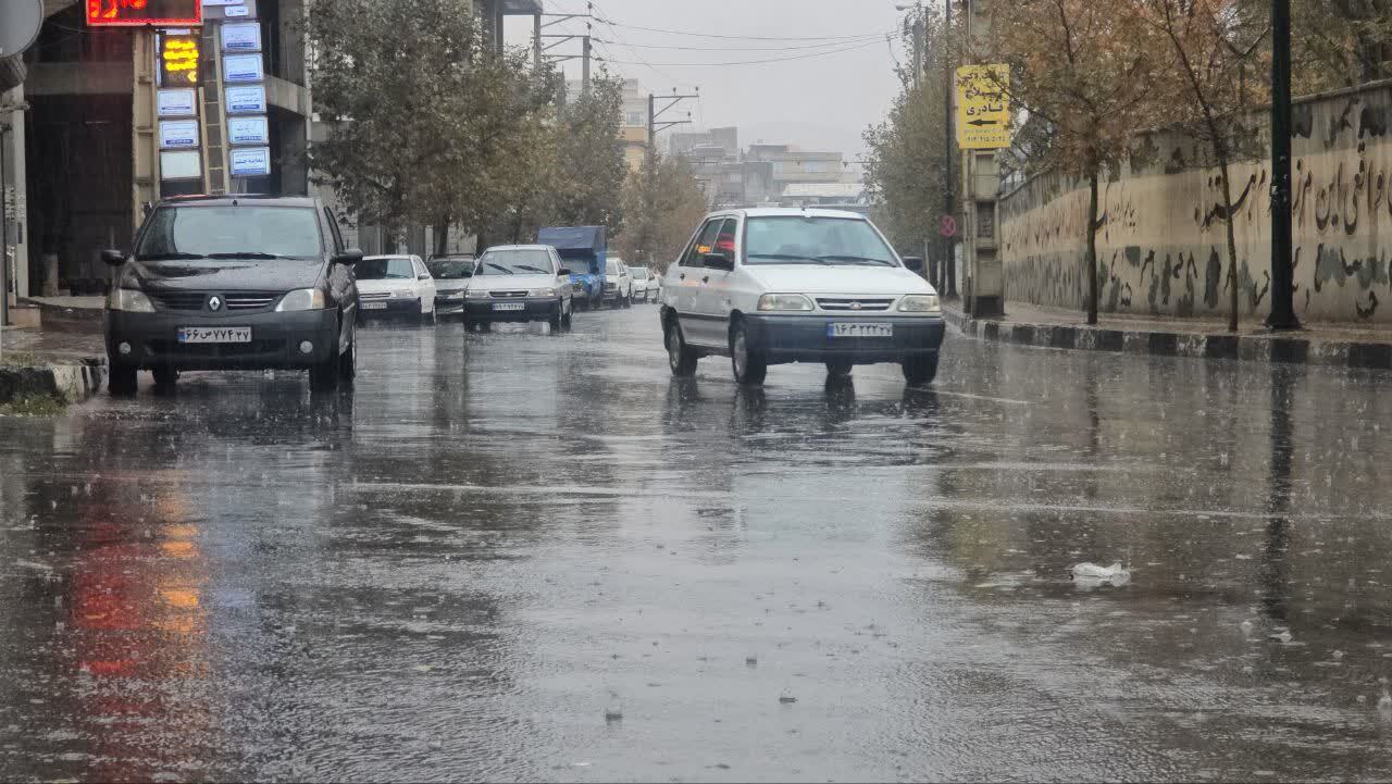 بارش در برخی مناطق