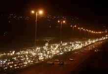 چالوس بسته شد! ترافیک سنگین محورهای شمالی کشور