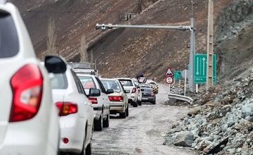 ترافیک سنگین در محورهای شمالی