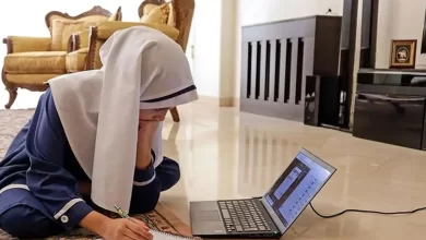 غیرحضوری شد