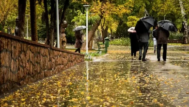 تهران آخر هفته بارانی می‌شود