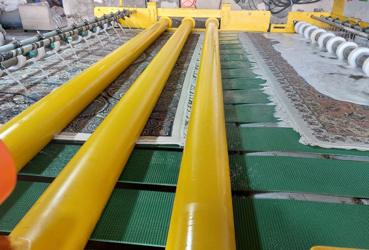 جدیدترین دستگاه قالیشویی