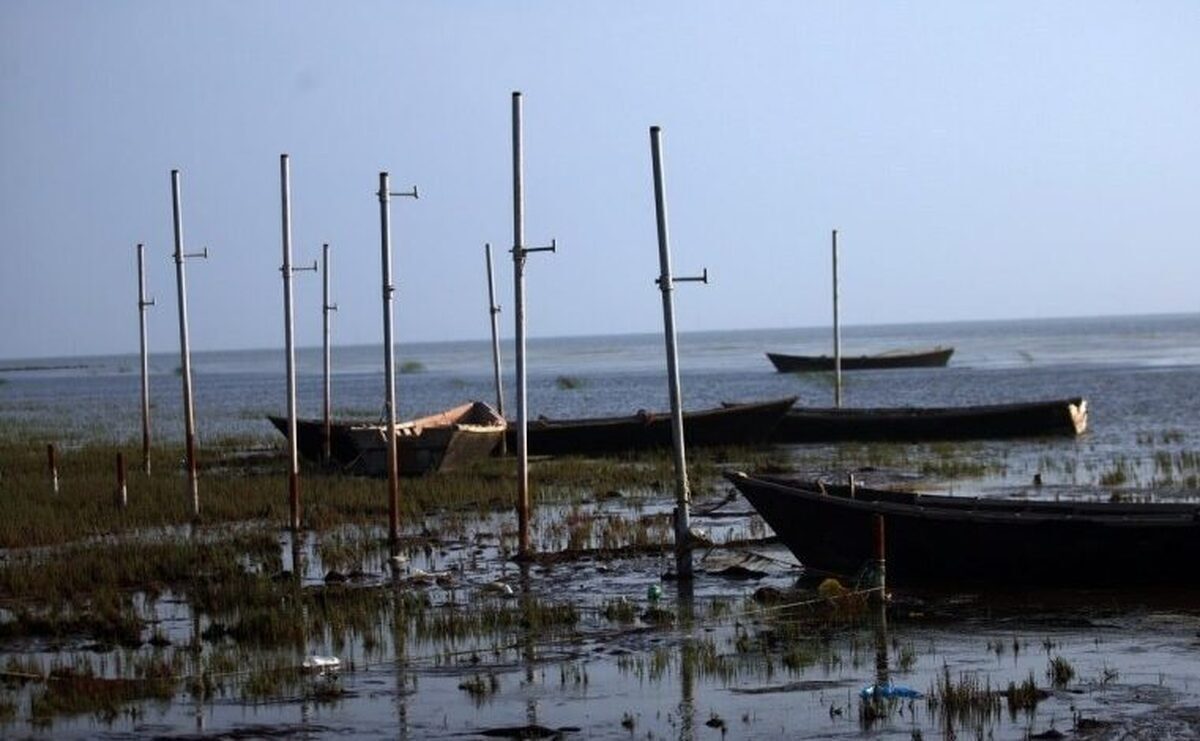 دریای خزر در حال خشک‌شدن است