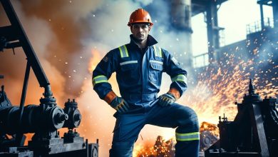 انتخاب لباس کار سرهمی مناسب برای صنعت