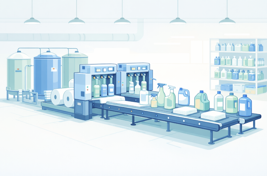 خط تولید مواد شوینده: صنعتی با رشد سریع