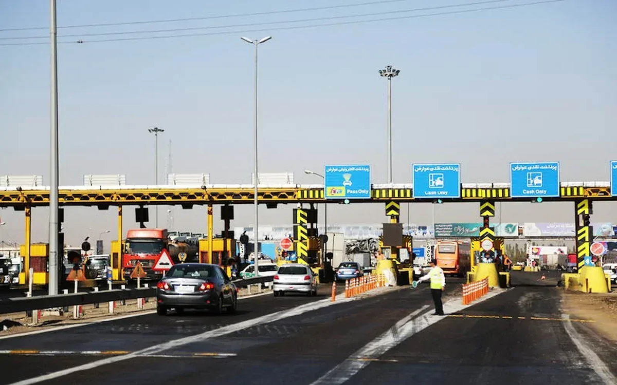 نرخ عوارض ۱۰ آزادراه کشور افزایش یافت