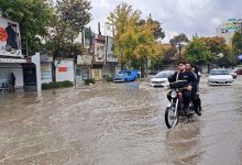 هشدار قرمز هواشناسی: بارش تگرگ، رعد و برق و وزش باد شدید در جنوب کشور