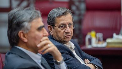 همتی و فرزین در ساختمان شیشه‌ای رو در رو شدند