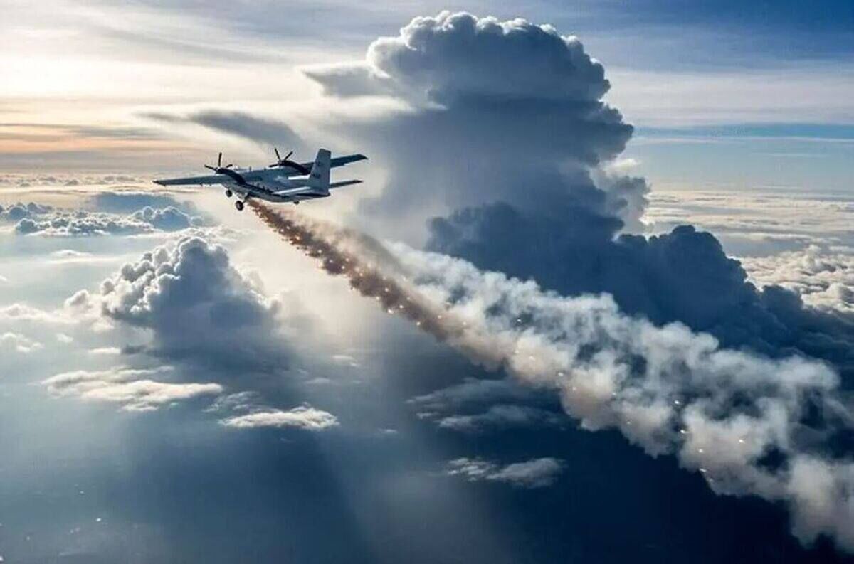 ۵ پرواز رکوردشکن برای باران؛ ابرهای ایران با پهپاد و هواپیما بارور شدند