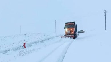 انسداد کندوان، سوادکوه و کیاسر به‌دلیل بارش سنگین برف
