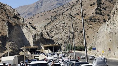 ترافیک سنگین در جاده‌های چالوس و هراز