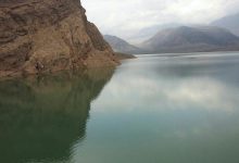 تراز آب سد جیرفت