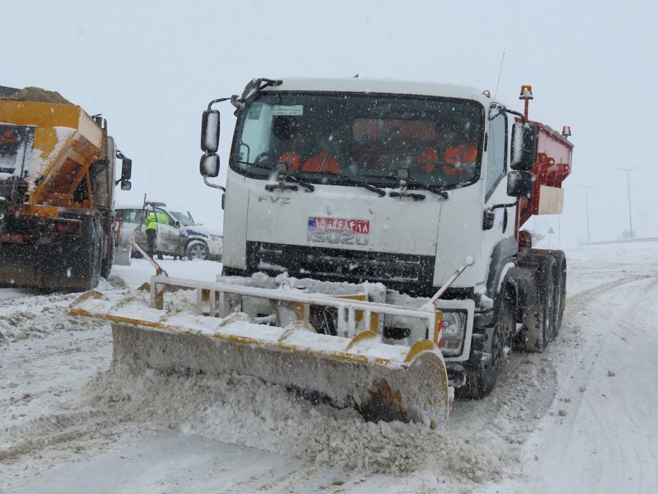محورهای برف‌گیر