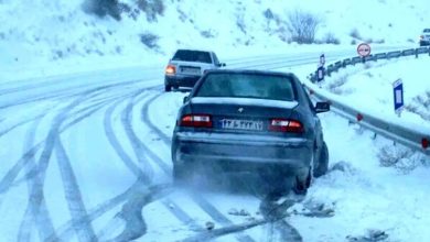 وضعیت جاده‌ها