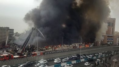 آتش بازارچه جنت‌آباد خاموش شد