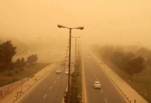 آسمان غبارآلود تهران تا پنجشنبه