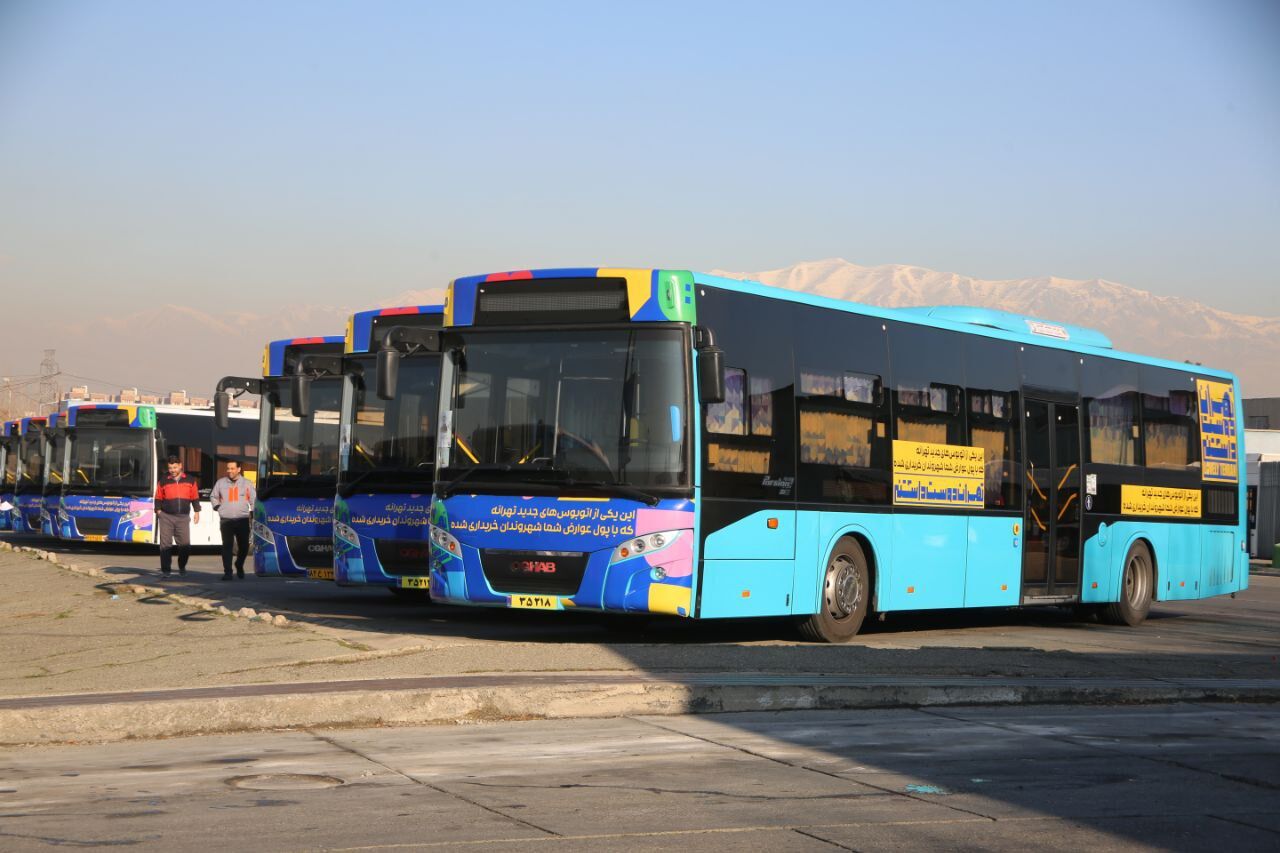 اتوبوسهای تهران ۲۴ ساعته میشوند