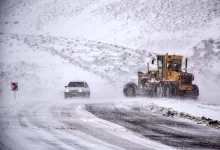 برف و باران به جاده‌های شمال رسید؛ هشدار پلیس به مسافران