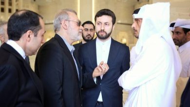 تبادل آخرین تحولات مذاکرات هسته‌ای لاریجانی با وزیر امورخارجه‌ی قطر