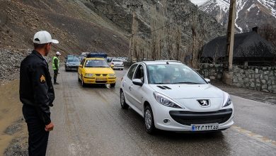 جاده‌های شمال بسته شد