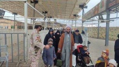 تردد ۵۰ هزار نفر از مرز مهران طی ایام نیمه شعبان