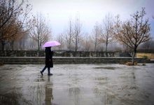 تهران ابری و بارانی؛ وزش باد ادامه دارد