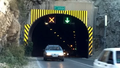 چالوس و آزادراه تهران شمال از این ساعت یکطرفه می شود