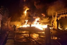 حادثه شبانه در خیابان قدوسی؛ جزئیات آتش‌سوزی و عکس‌ها