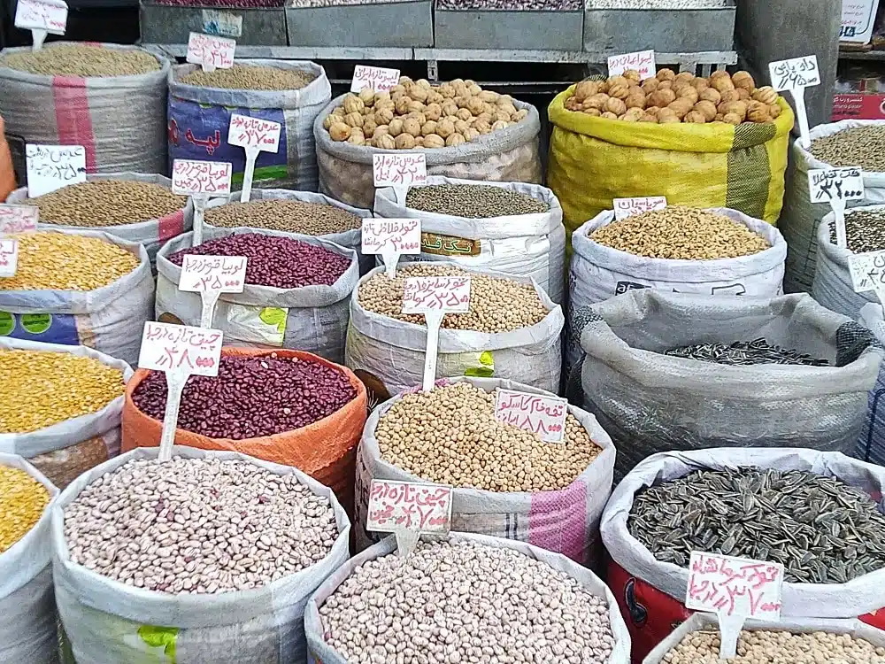 قیمت حبوبات