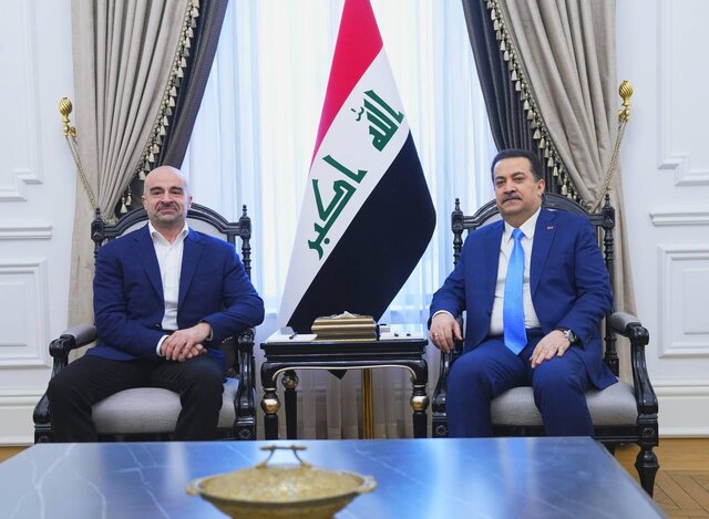 دیدار السودانی و طالبانی برای تقویت توسعه و اصلاحات در عراق