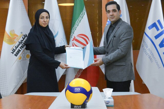 رئیس فدراسیون والیبال «ندا پاکدامن» را منصوب کرد