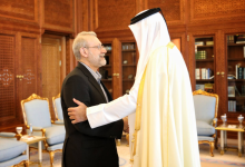 لاریجانی با امیر قطر دیدار کرد